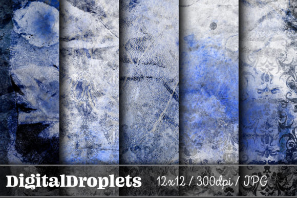 Antique Damask Prints Vol. 9.1: Vintage Textures for Modern Design
