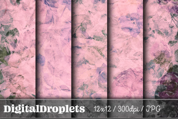 Blossoming Flowers Vol. 4: A Designer's Floral Paper Collection