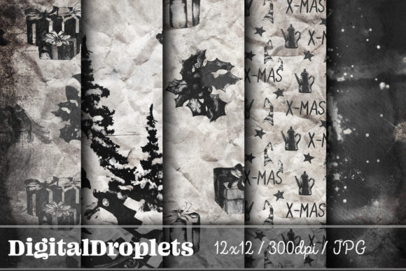 Christmas Time Vol. 17 Collection: Gothic & Grunge Holiday Design
