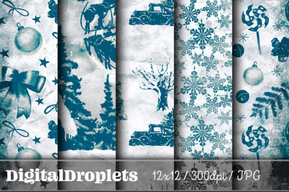 Christmas Time Vol. 23: Vintage & Grunge Design Collection