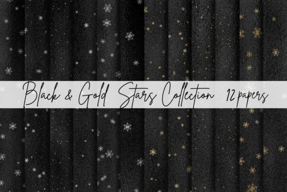 Elevate Your Designs with Black Papers & Metallic Accents