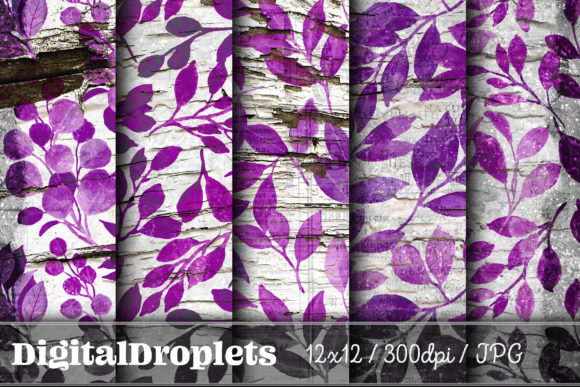 Elevate Your Designs with the Leaves in the Wind Vol. 18 Collection