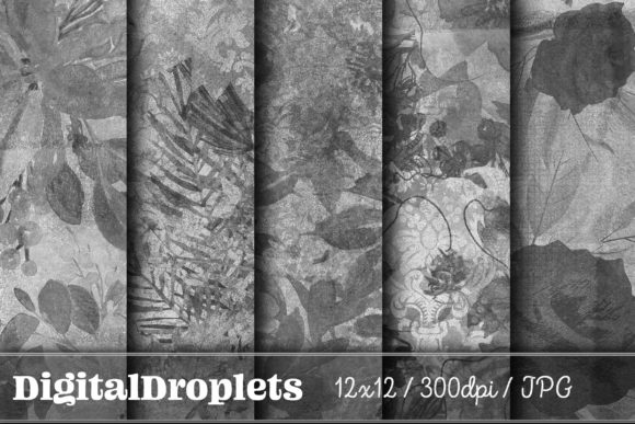 Gilded Flowers Vol. 11: Vintage & Gothic Paper Collection