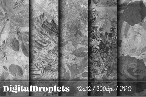 Gilded Flowers Vol. 13: A Gothic Floral Paper Collection