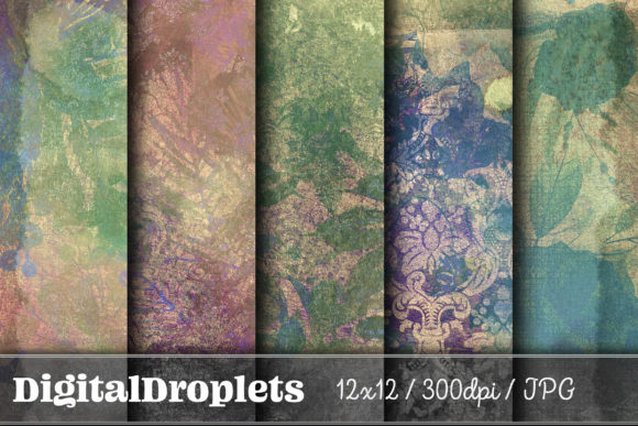 Gilded Flowers Vol. 3: Vintage & Gothic Design Assets