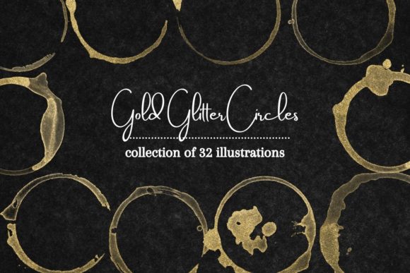 Gold Stains Clipart: Elevate Your Design Aesthetic