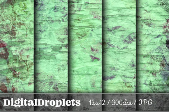 Weathered Blossoming Flowers Vol. 12: A Textured Design Asset